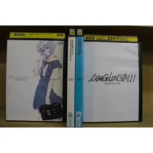 DVD エヴァンゲリオン 新劇場版 序 破 Q 1.11 2.22 3.33 シン 3.0+1.11 計4本セット ※ケース無し発送 レンタル落ち ZEE1037