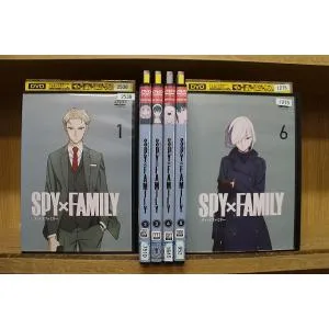 DVD SPY×FAMILY スパイファミリー 全6巻 ※ケース無し発送 レンタル落ち ZEE563