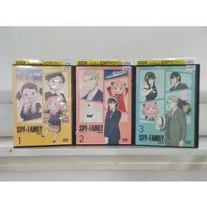 DVD SPY×FAMILY スパイファミリー Season2 全3巻 ※ケース無し発送 レンタル落ち ZFF495