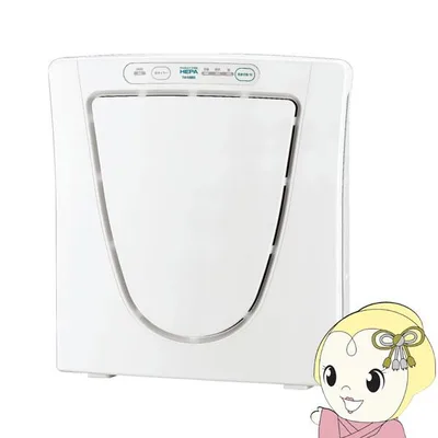 ツインバード 空気清浄機 AC-4238W|HEPAフィルターでハウスダスト99.97%除去+脱臭フィルター付き