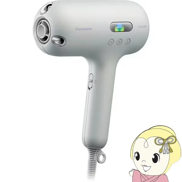 ヘアードライヤー ナノケア nanocare ULTIMATE 高浸透ナノイー第2世代 ミネラル マイナスイオン パナソニック シルキーホワイト EH-NC50-W