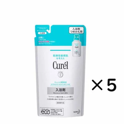 入浴剤 キュレル 入浴剤(つめかえ用) 360ml 5個セット Curel 花王