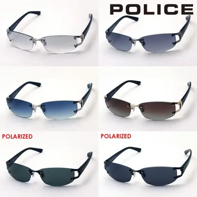 ポリス サングラス 復刻別注モデル POLICE SPLC60J スクエア DRIVER