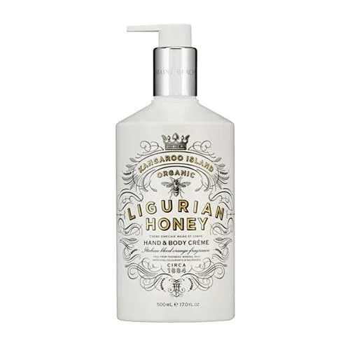 マインビーチ MAINE BEACH リグリアンハニーシリーズ ハンド&ボディクリーム ローション 500ml 【LIGURIAN HONEY】