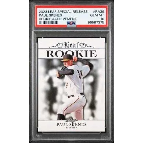 2023年リーフ特別リリース ポール・スケネス #RA39 ルーキーアチーブメント PSA 10