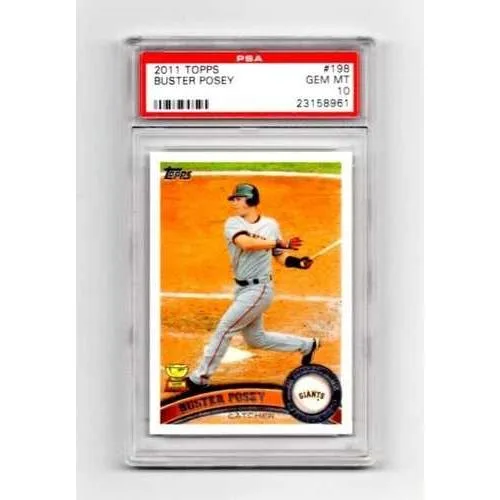 2011 Topps * ニアルーキー、2年目 * バスター・ポージー * #198 * PSA 10 * ジェムミント