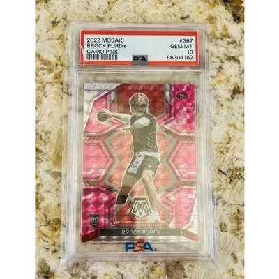 2022 MOSAIC ブロック・パーディ カモピンク ルーキー PSA 10 ジェムミント パーフェクト