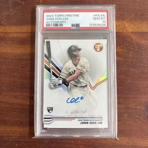 2024 TOPPS PRISTINE ジョン・フー・リー ルーキー直筆サイン PSA 10 サンフランシスコ・ジャイアンツ