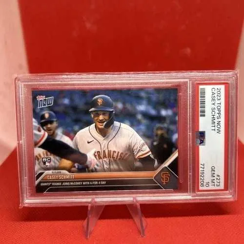 2023 Topps Now ケーシー・シュミット ルーキー RC 273 PSA 10 GEM MINT サンフランシスコ・ジャイアンツ