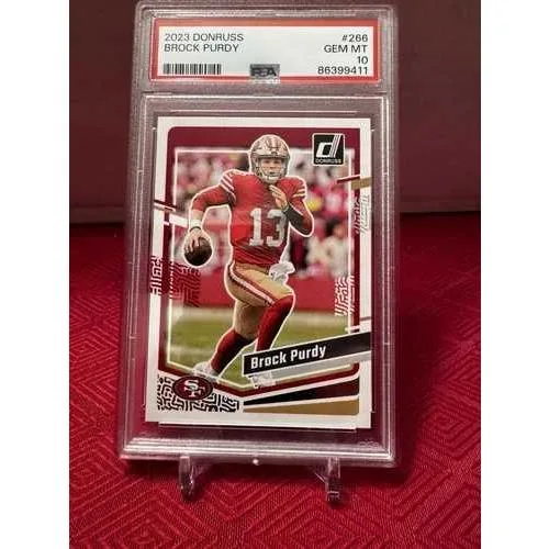2023 パニーニ ドンラス ブロック・パーディ 2023 #266 サンフランシスコ 49ers PSA 10 ジェムミント