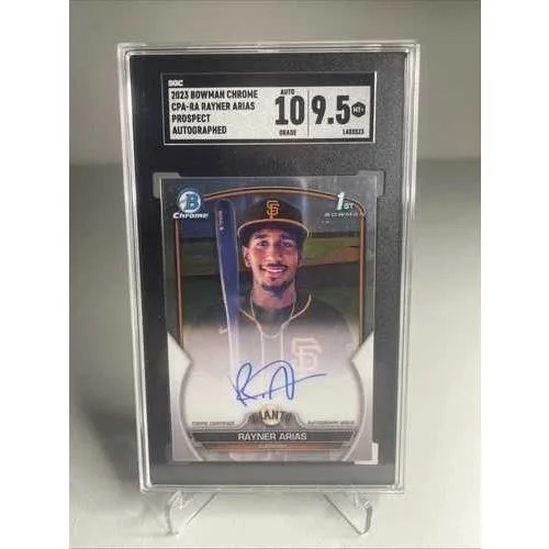 2023 Bowman Chrome 1st Rayner Arias Auto PSA 10 Gem Mint サンフランシスコ・ジャイアンツ