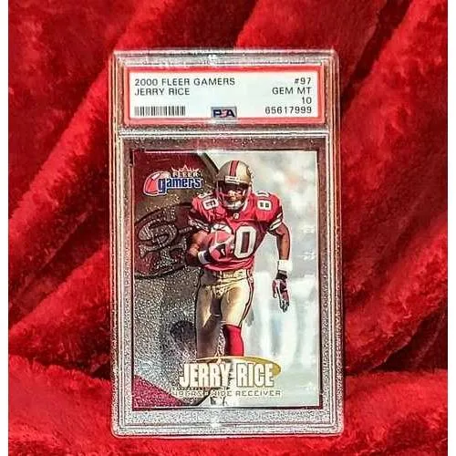 ジェリー・ライス 2000年 フリーア ゲーマーズ #97 SF49ers 殿堂入り PSA 10 ジェム MT (POP 8)