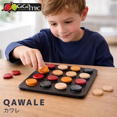 今ならポイント超還元 【並行輸入品】 ギガミック Gigamic ゲームボード カワレ QAWALE MLV 日本語説明書付き 木製 テーブルゲーム おもちゃ