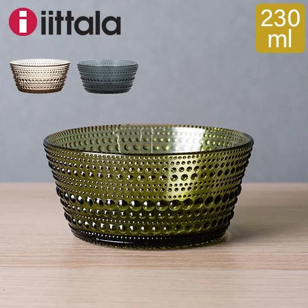 【並行輸入品】 イッタラ iittala カステヘルミ ボウル 230mL 北欧 ガラス Kastehelmi Bowl フィンランド インテリア 食器 キッチン 食洗器対応