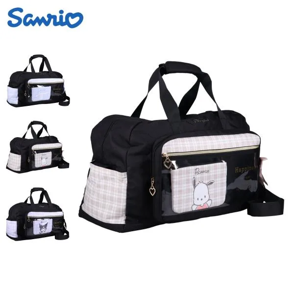 サンリオ Sanrio バッグ ボストンバッグ ショルダー シナモロール ポチャッコ クロミ レディース 40L 大容量 修学旅行 女の子 小学生