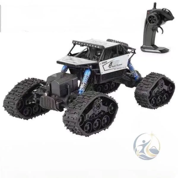 ラジコンカー オフロード キャタピラー式 RC カー リモコンカー 感動人生 操作時間30分 2.4GHz バッテリー 四駆 タイヤ交換可能 子供向け おもちゃ 知育