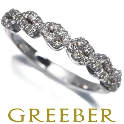 ダイヤ ダイヤモンド 0.35ct リング K18WG 指輪 GENJ 大幅値下げ品