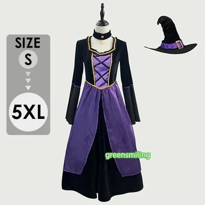 ワンピース ロリータ風 コスプレ仮装 大きいサイズ ステージ衣装 魔女 女の子 演出服 ドレス ワンピース 半袖 コスチューム おばけ パーティー