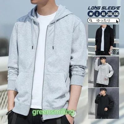 パーカー メンズ 薄手 50代 夏 春 秋 ジップアップ 長袖パーカー フード付き スウェット アウター 春服 春物 40代 カジュアル 体型カバー セール 無地 おしゃれ