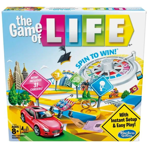 Game of Life Board Game 31 อาชีพสำหรับผู้เล่น 2-4 คน ใหม่