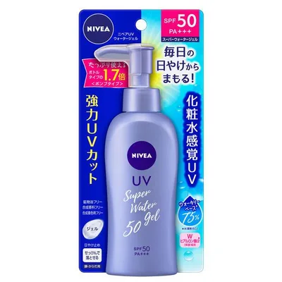 ニベアUV ウォータージェル ポンプ SPF50/PA+++ 140g 花王(イチオシ)