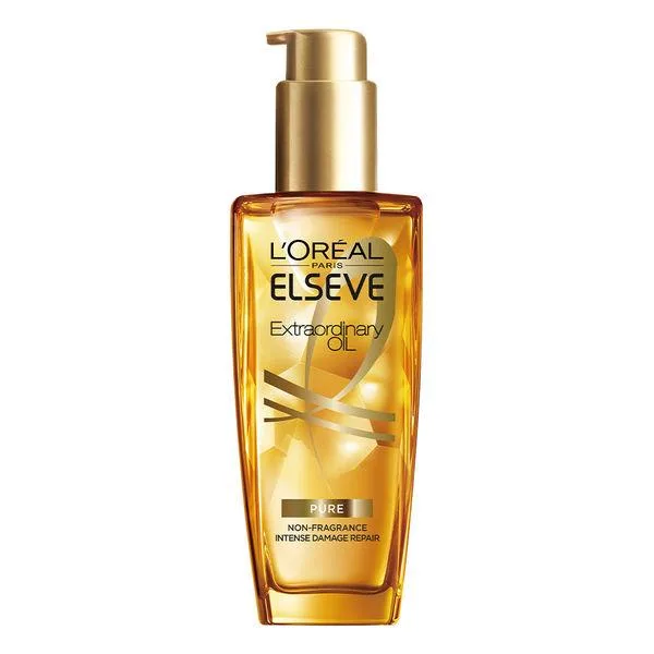 ロレアル パリ エルセーヴ ヘアオイル ピュア セラム 100mL 集中補修 無香料(洗い流さないトリートメント)