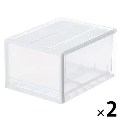無印良品 収納 ポリプロピレン クローゼットケース 大 約幅44×奥行55×高さ30cm 良品計画