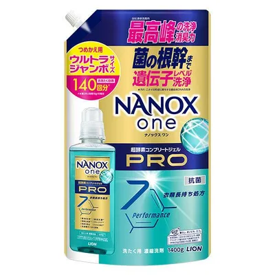 ナノックス ワン(NANOX one)PRO プロ 詰め替え ウルトラジャンボ 1400g 1個 洗濯 洗剤 ライオン(イチオシ)