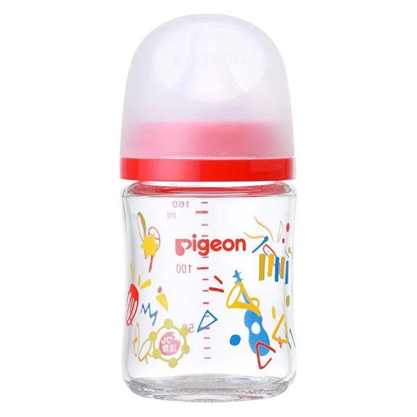 ピジョン 母乳実感ガラス 160ml(Music) 哺乳瓶