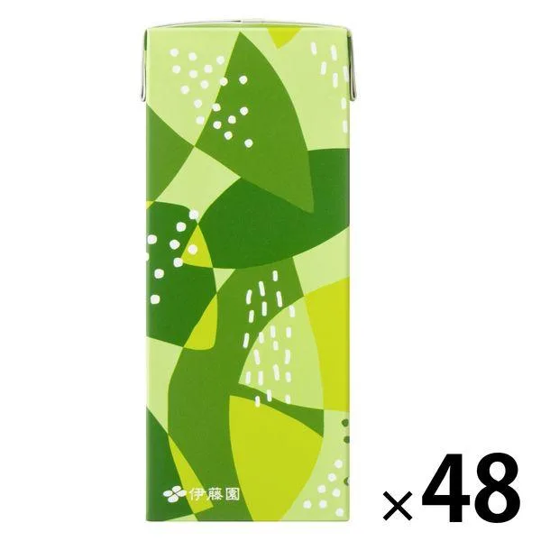 【紙パック】【アスクル・ロハコ限定】伊藤園 香り豊かなお茶 250ml 1セット(48本) 緑茶 オリジナル