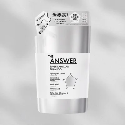 THE ANSWER(ジアンサー) スーパーラメラシャンプー 詰替え 320ml 花王