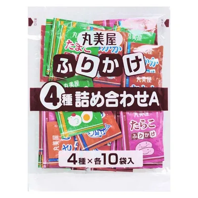 丸美屋 業務用 ふりかけ4種詰め合わせ 1個(2.5g×40袋) 4種アソート各10袋入