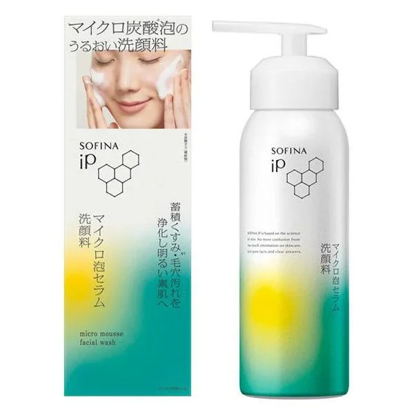 SOFINA(ソフィーナ)iP マイクロ泡セラム洗顔料 本体 160g 花王