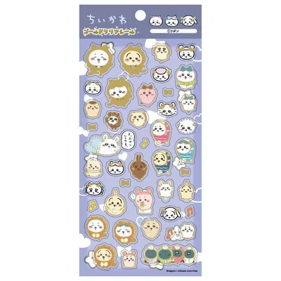 【数量限定】ちいかわゴールドクリアシール リボン 909420 1枚