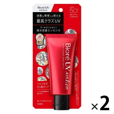 (セール) ビオレ UV アスリズム プロテクトエッセンス 70g SPF50+・PA++++ 2個 日焼け止め