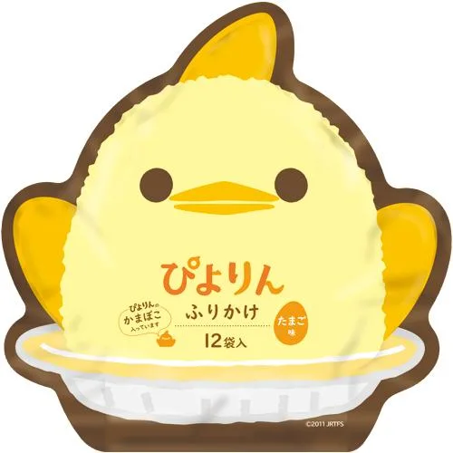 ぴよりんふりかけ 小袋 12袋入 たまごふりかけ ギフト ポイント消化 浜乙女 名古屋 土産 ごはんのお供 メール便