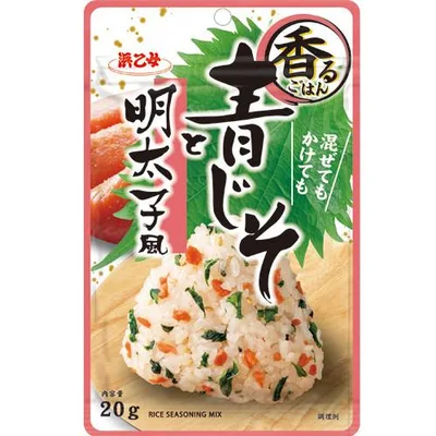 ふりかけ 青じそ 明太子 混ぜ込み 香るごはん 青じそと明太子風 20g