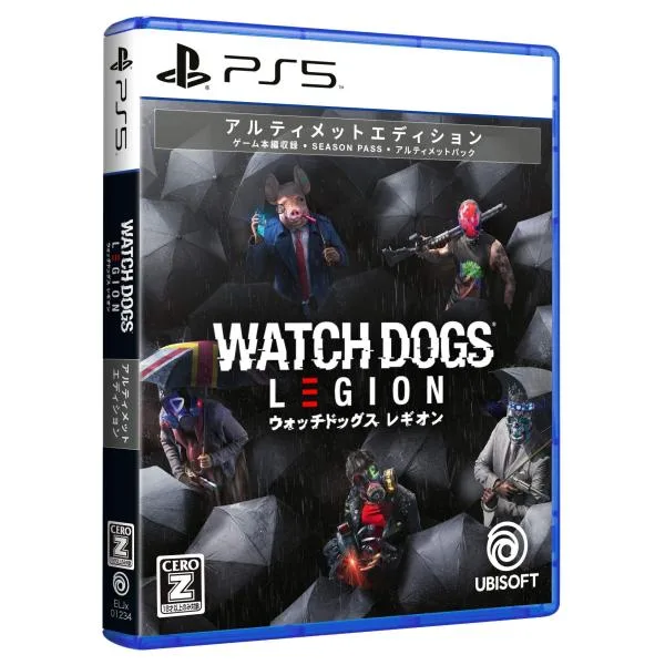 ウォッチドッグス レギオン アルティメットエディション -PS5 【CEROレーティング「Z」】