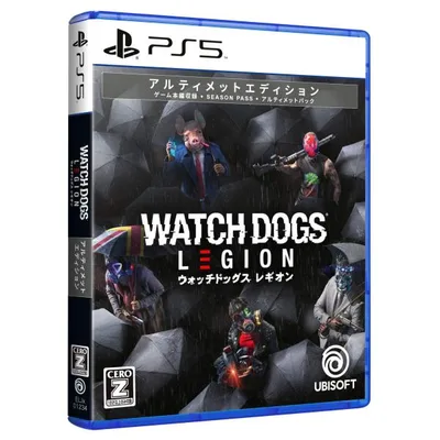 ウォッチドッグス レギオン アルティメットエディション -PS5 【CEROレーティング「Z」】