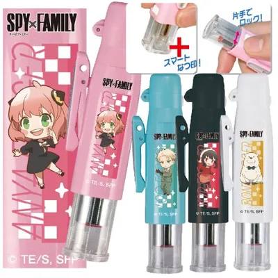 SPY×FAMILY スパイファミリー アーニャ ツインGK キャップレス タニエバー 9ミリ 10ミリ 黒檀認印