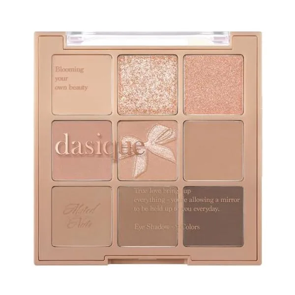dasique デイジーク Shadow Palette 24 Muted Nuts シャドウパレット アイシャドウ 韓国コスメ