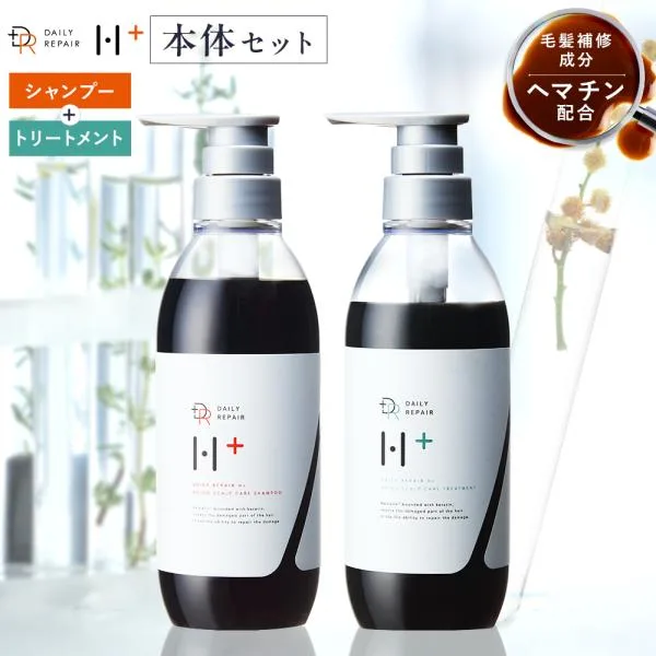 シャンプー 本体 セット エイジング スカルプケア DRH+