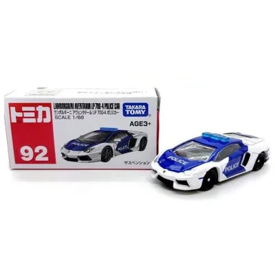 トミカ アジア限定トミカ 92 ランボルギーニ・アヴェンタドール LP700-4 ポリスカー 海外限定トミカ 日本未発売品