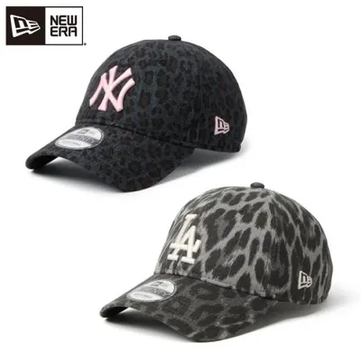 正規品 ニューエラ 9TWENTY キャップ レオパード柄 帽子 レディース メンズ ヤンキース ドジャース NY LA MLB NEWERA 920 LEOPARD