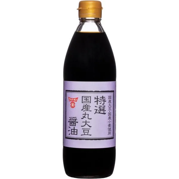 フンドーキン醤油 特選国産丸大豆醤油 500ml