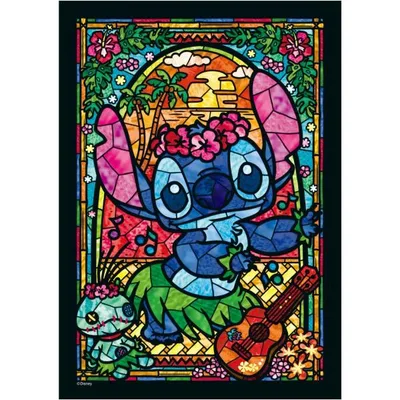 266ピース ジグソーパズル スティッチ ステンドグラス ぎゅっとシリーズ 【ステンドアート】(18.2x25.7cm) 18.2x25.7cm 単品