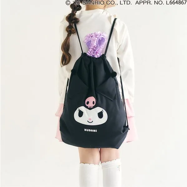 ナップサック 女の子 サンリオ apreslescours アプレレクール クロミ ハローキティ マイメロディ キッズ 子供