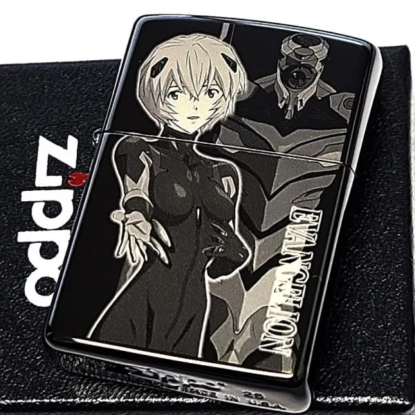 ZIPPO 新世紀エヴァンゲリオン アヤナミレイ Mark.09 ジッポ ライター 綾波レイ レーザー彫刻 かっこいい シリアルナンバー入り