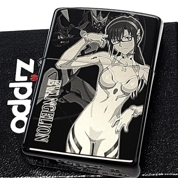 ZIPPO ライター 限定 新世紀エヴァンゲリオン 真希波・マリ・イラストリアス改8号機γ ジッポ レーザー彫刻 シリアルナンバー入り