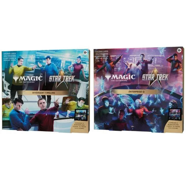 ウィザーズ・オブ・ザ・コースト MTG マジック:ザ・ギャザリング スター・トレック Scene Box 2種セット【11/13発売予定】
